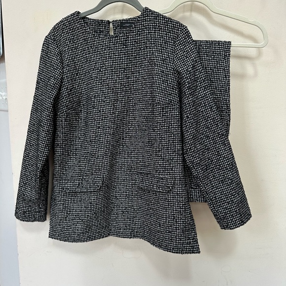 Zara Pants - ZARA.  2 piece black and white houndstooth set, NWT, Sz M